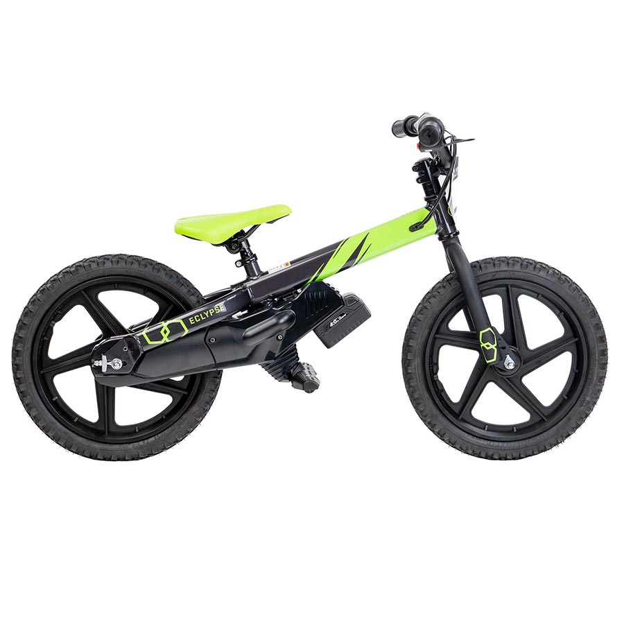 Vélo d'entrainement pour enfant Eclypse Astra vert 16" électrique