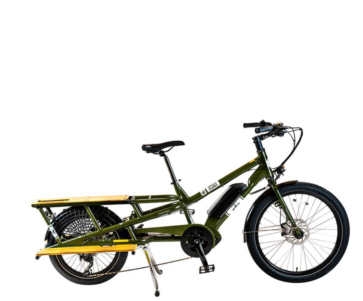 Vélo cargo électrique YUBA Spicy Curry V3
