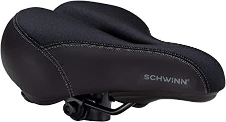 Schwinn Commute Gateway Selle de vélo en gel pour adulte avec canal de décompression